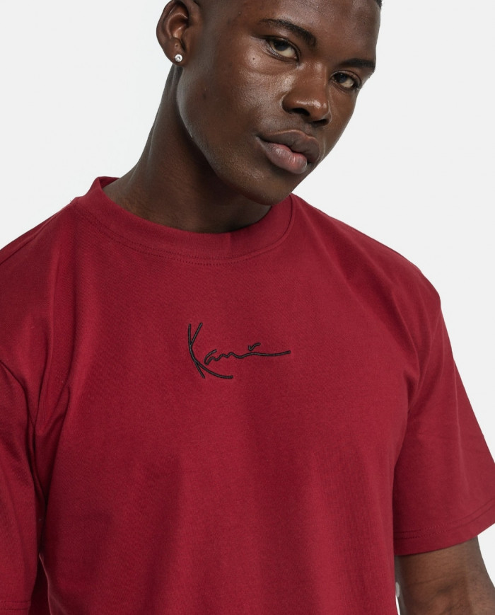 Karl Kani Small Signature Essential T-Shirt Men's - Dark Copper