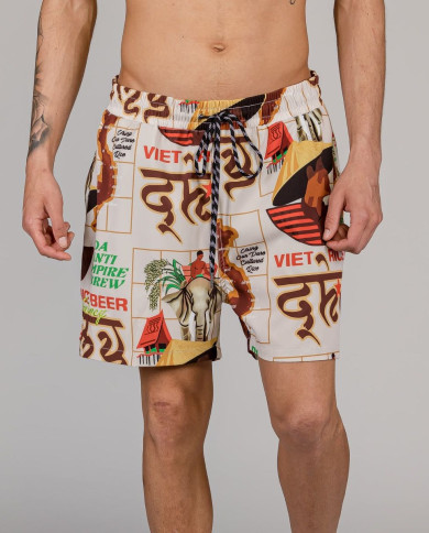 Burberry graffiti swim on sale shorts