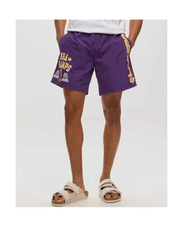 Mitchell Ness Nba Team Heritage Woven Short Lakers