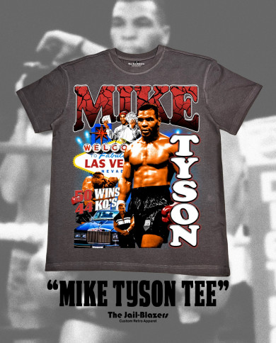 Mike tyson photo top tee